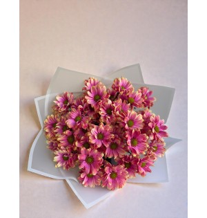 Sunset Daisy – Çift Renk Papatya Buketi